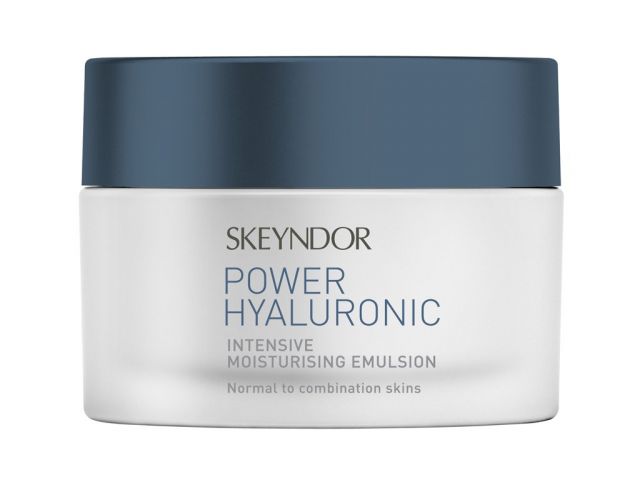Skeyndor Power Hyaluronic Intensive Moisturising Emulsion Normal to combination skins - Intenzivní hydratační krém pro normální a kombinovanou pokožku 50 ml
